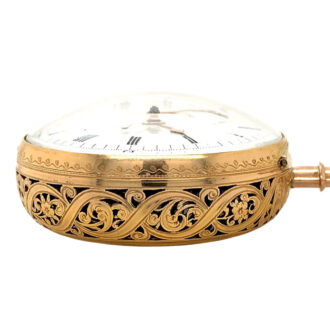 English gold museum quality pair cased duplex Circa 1806