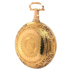 English gold museum quality pair cased duplex Circa 1806
