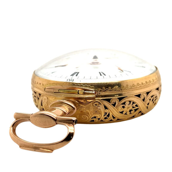 English gold museum quality pair cased duplex Circa 1806 English gold museum quality pair cased duplex Circa 1806