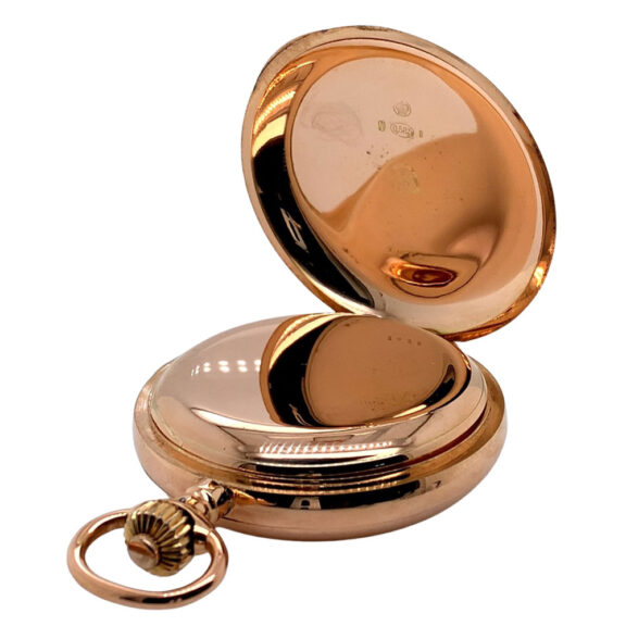 Swiss 14K rose gold lever grande sonnerie repeater Circa 1905 Swiss 14K rose gold lever grande sonnerie repeater Circa 1905
