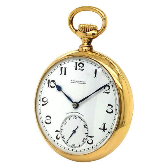 Swiss 18 carat gold open faced anker chronometer Circa 1916 Swiss 18 carat gold open faced anker chronometer Circa 1916