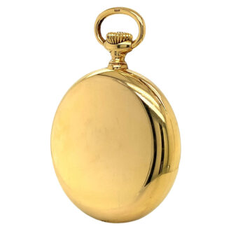 Swiss 18 carat gold open faced anker chronometer Circa 1916