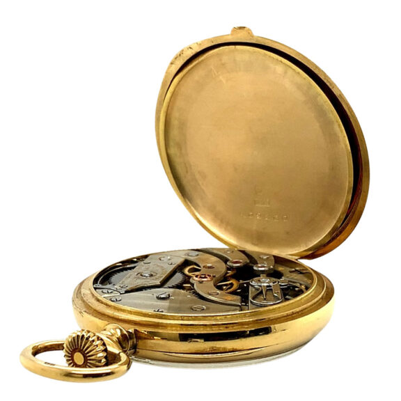 Swiss 18 carat gold open faced anker chronometer Circa 1916 Swiss 18 carat gold open faced anker chronometer Circa 1916