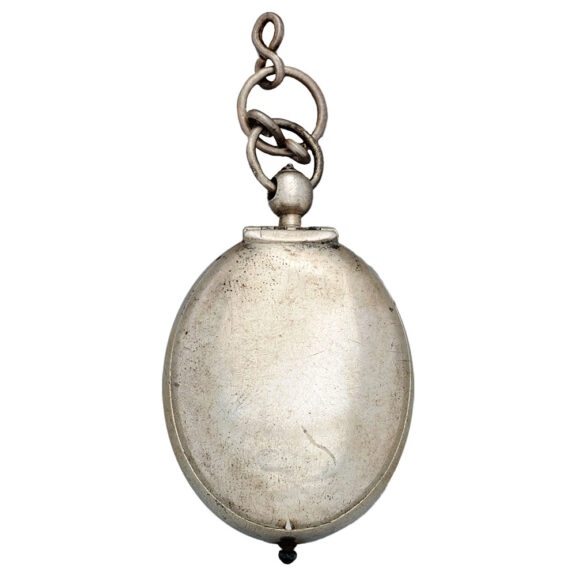 English superb silver oval verge pendant watch Circa 1630 English superb silver oval verge pendant watch Circa 1630