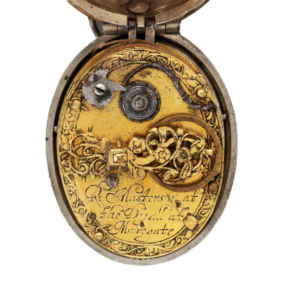English superb silver oval verge pendant watch Circa 1630 English superb silver oval verge pendant watch Circa 1630
