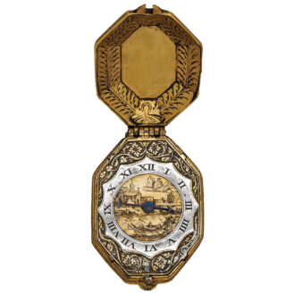 English octagonal Renaissance pendant watch Circa 1620-1625