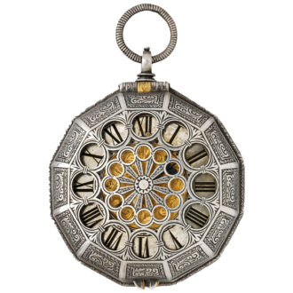 English one handed repeating Renaissance clock watch Circa 1565