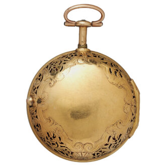 English exquisite pair cased repeating pocket watch Circa 1770