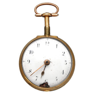 English exquisite pair cased repeating pocket watch Circa 1770