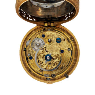 English exquisite pair cased repeating pocket watch Circa 1770