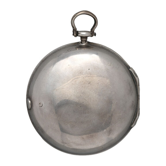 English silver pair-cased open faced pocket watch Circa 1770 English silver pair-cased open faced pocket watch Circa 1770