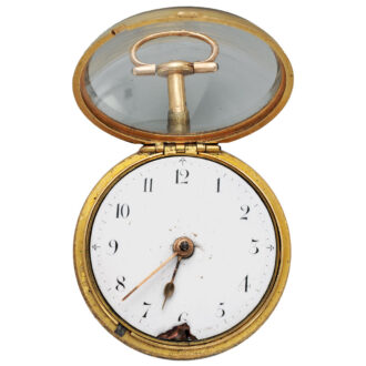 English exquisite pair cased repeating pocket watch Circa 1770