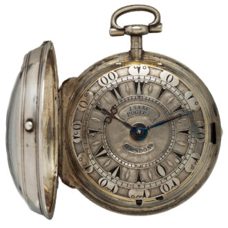 English silver coach clock for the Ottoman market Circa 1759