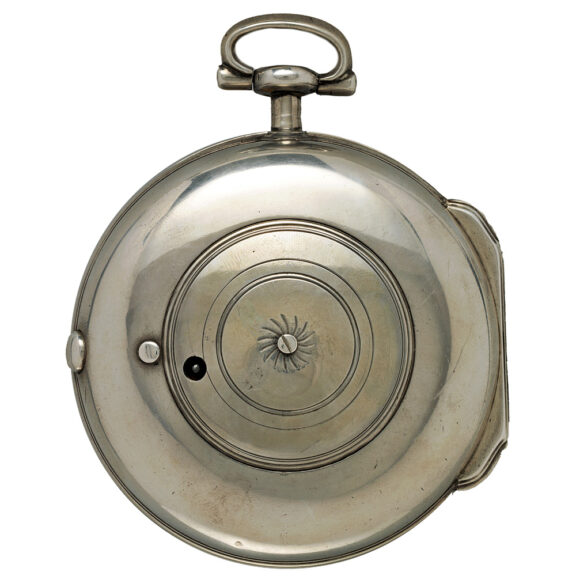 English silver coach clock for the Ottoman market Circa 1759 English silver coach clock for the Ottoman market Circa 1759