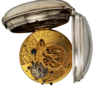 English silver coach clock for the Ottoman market Circa 1759