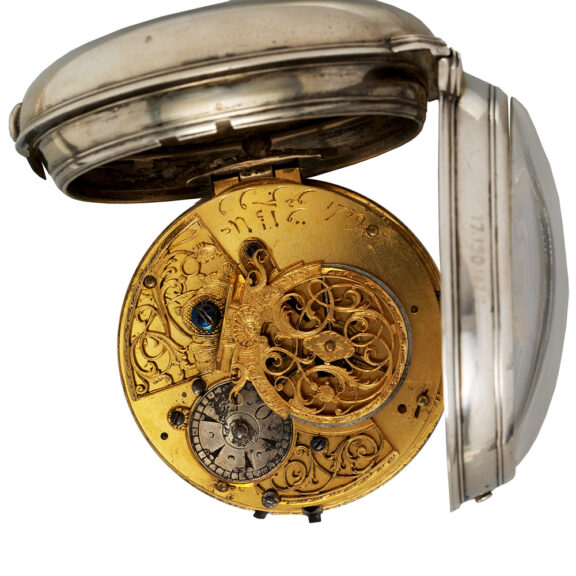 English silver coach clock for the Ottoman market Circa 1759 English silver coach clock for the Ottoman market Circa 1759