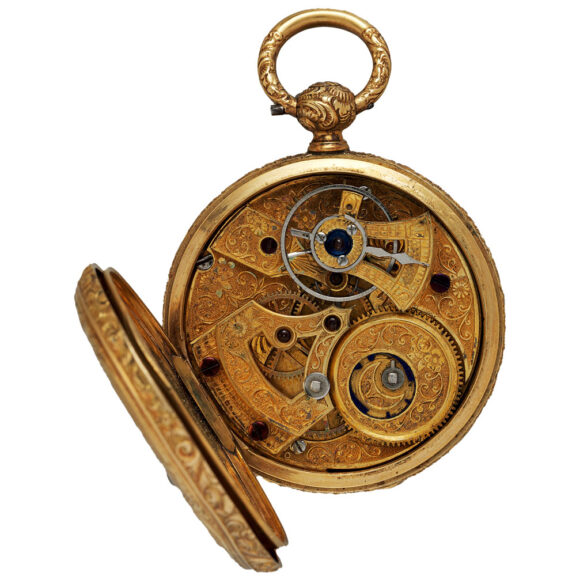 Swiss gold and enamel Imperial presentation watch Circa 1860-1870 Swiss gold and enamel Imperial presentation watch Circa 1860-1870