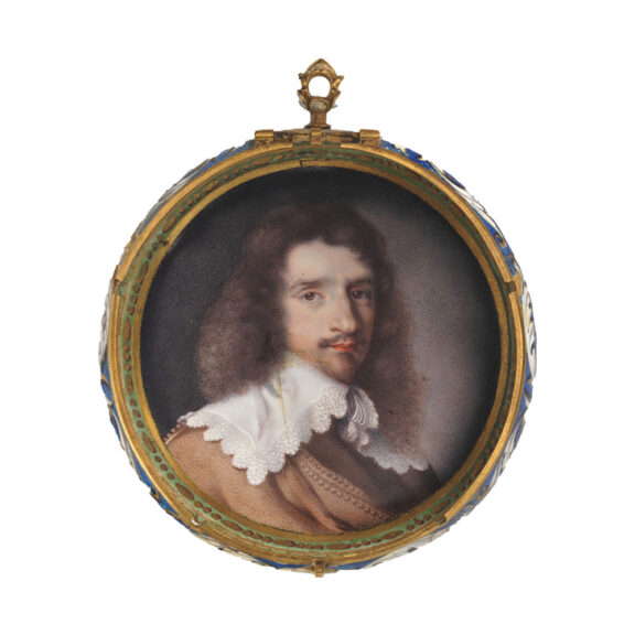 Unique Dutch gold enamel watch of museum quality Circa 1645 Unique Dutch gold enamel watch of museum quality Circa 1645