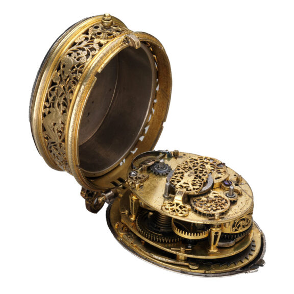 Rare French pocket watch with alarm and calendar Circa 1600-1610 Rare French pocket watch with alarm and calendar Circa 1600-1610