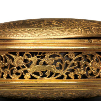 Rare Dutch astronomical gilt clock watch with sundial Circa 1605