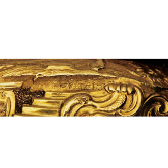 English repeating pocket watch with repoussé decoration Circa 1741