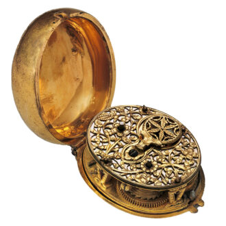 Rare French egg-shape pendant watch from the 17th century Rare French egg-shape pendant watch from the 17th century