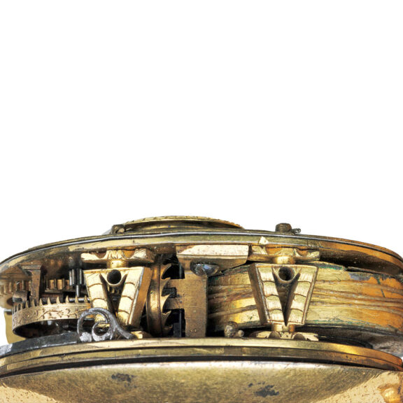 Rare French egg-shape pendant watch from the 17th century Rare French egg-shape pendant watch from the 17th century