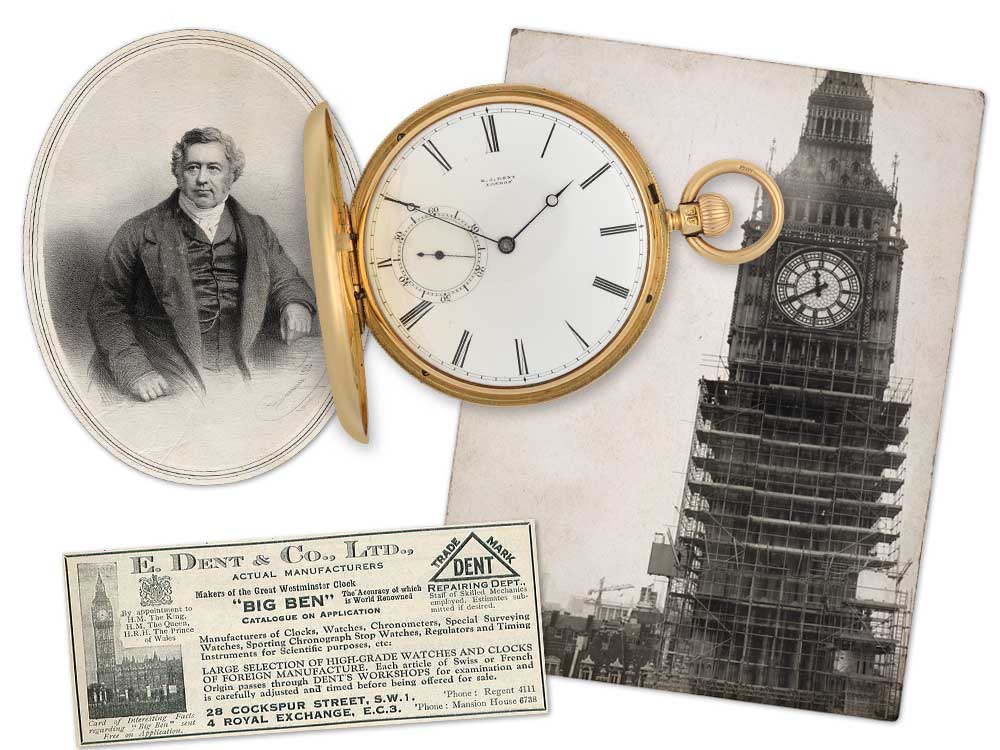 E.J. Dent: builder of ‘Big Ben’ and watchmaker to the Queen.