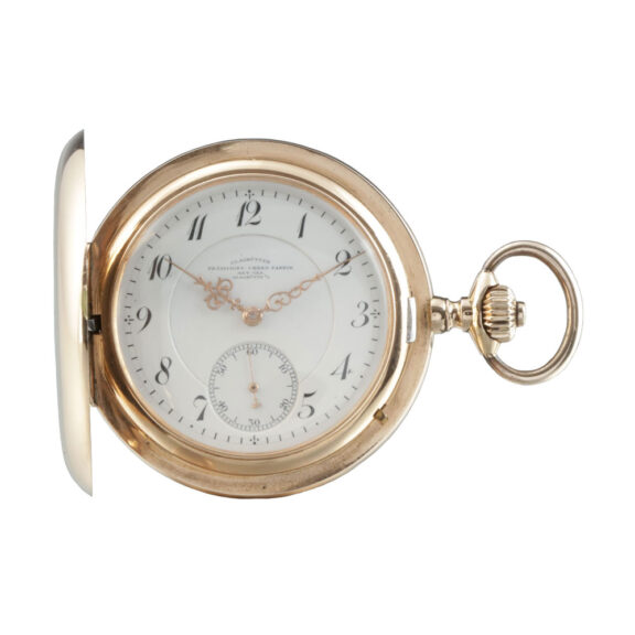 Very rare gold hunting cased chronometer watch Circa 1906