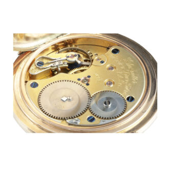 Very rare gold hunting cased chronometer watch Circa 1906