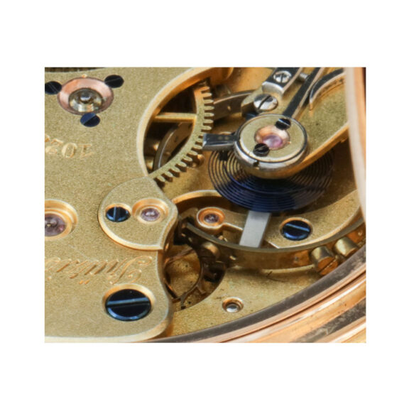 Very rare gold hunting cased chronometer watch Circa 1906 Very rare gold hunting cased chronometer watch Circa 1906
