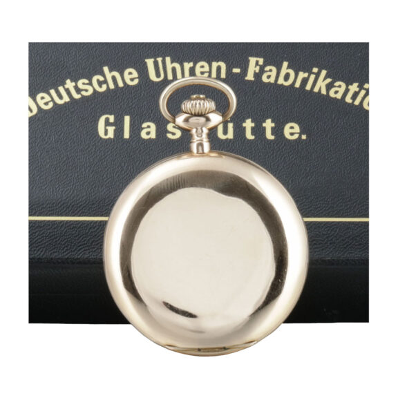 Rare German 14 carat gold full hunter lever watch Circa 1922 Rare German 14 carat gold full hunter lever watch Circa 1922