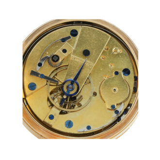 Gold repeater with dual wheel duplex escapement Circa 1824