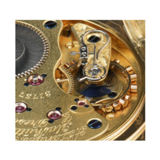 German 18 Carat gold full hunter anker chronometer Circa 1925