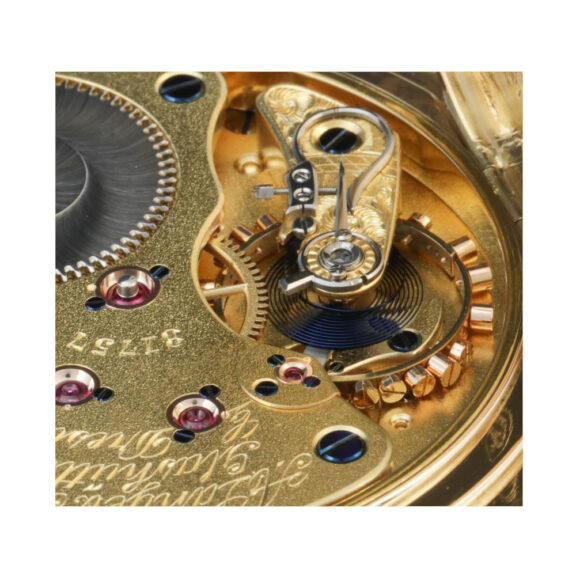 German 18 Carat gold full hunter anker chronometer Circa 1925 German 18 Carat gold full hunter anker chronometer Circa 1925