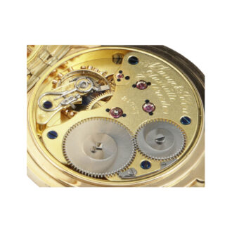 German 18 Carat gold full hunter anker chronometer Circa 1925