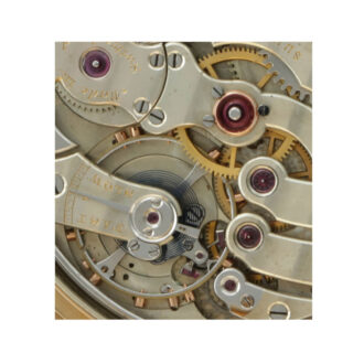 Swiss rose gold five minute repeating lever watch Circa 1898