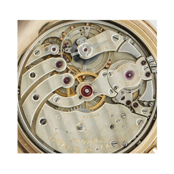 Swiss rose gold five minute repeating lever watch Circa 1898 Swiss rose gold five minute repeating lever watch Circa 1898