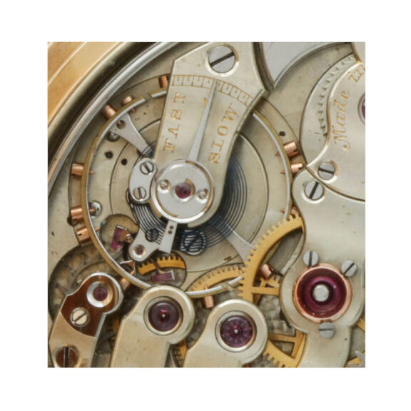 Swiss rose gold five minute repeating lever watch Circa 1898 Swiss rose gold five minute repeating lever watch Circa 1898
