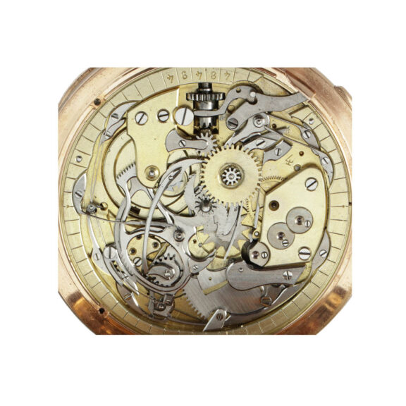 Repeating full hunter chronometer with register Circa 1884 Repeating full hunter chronometer with register Circa 1884