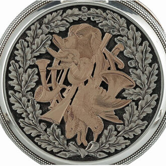 Swiss silver chronograph, perpetual calendar Circa 1888 Swiss silver chronograph, perpetual calendar Circa 1888