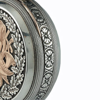Swiss silver chronograph, perpetual calendar Circa 1888 Swiss silver chronograph, perpetual calendar Circa 1888