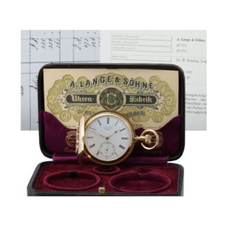 German 18 carat gold full hunter pocket watch Circa 1903 German 18 carat gold full hunter pocket watch Circa 1903