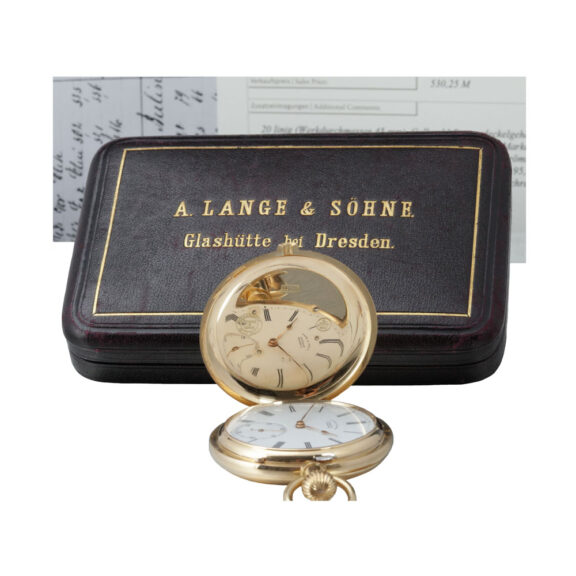 German 18 carat gold full hunter pocket watch Circa 1903 German 18 carat gold full hunter pocket watch Circa 1903