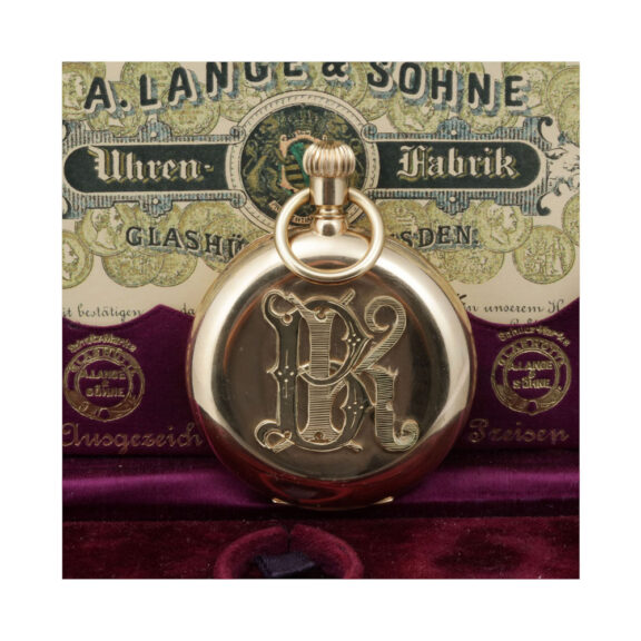 German 18 carat gold full hunter pocket watch Circa 1903 German 18 carat gold full hunter pocket watch Circa 1903