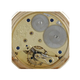 German 14 carat gold hunting cased lever watch Circa 1923