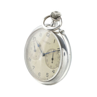 German silver open faced 32h marine chronometer Circa 1951 German silver open faced 32h marine chronometer Circa 1951