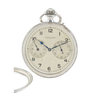 German silver open faced 32h marine chronometer Circa 1951 German silver open faced 32h marine chronometer Circa 1951