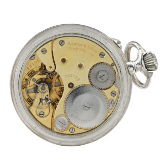 German silver open faced 32h marine chronometer Circa 1951 German silver open faced 32h marine chronometer Circa 1951