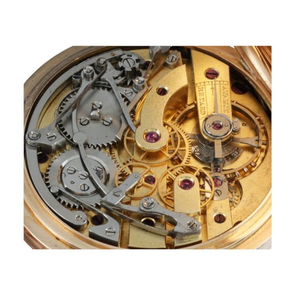 French full hunter chronometer with chronograph Circa 1892 French full hunter chronometer with chronograph Circa 1892